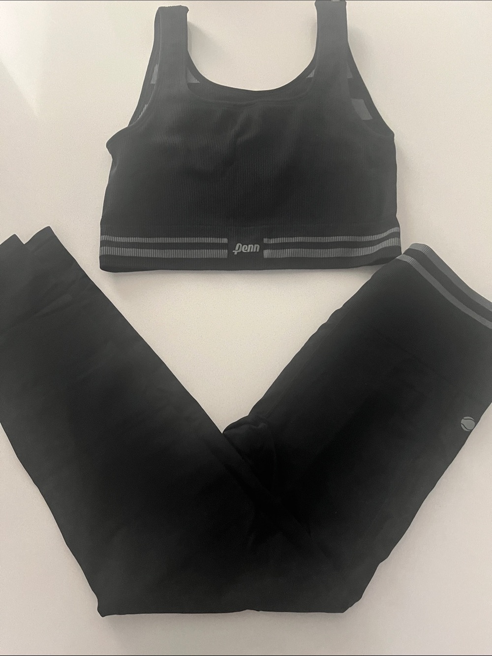 Penn reversible sports bra and legging set
